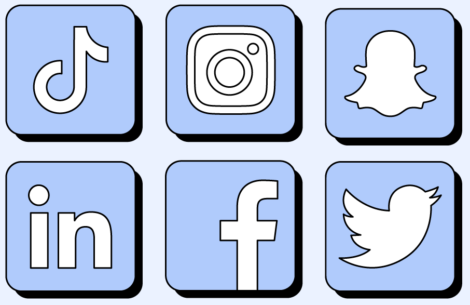 Logos réseaux sociaux
